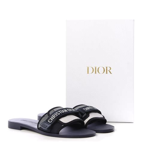 christian dior strap slides.